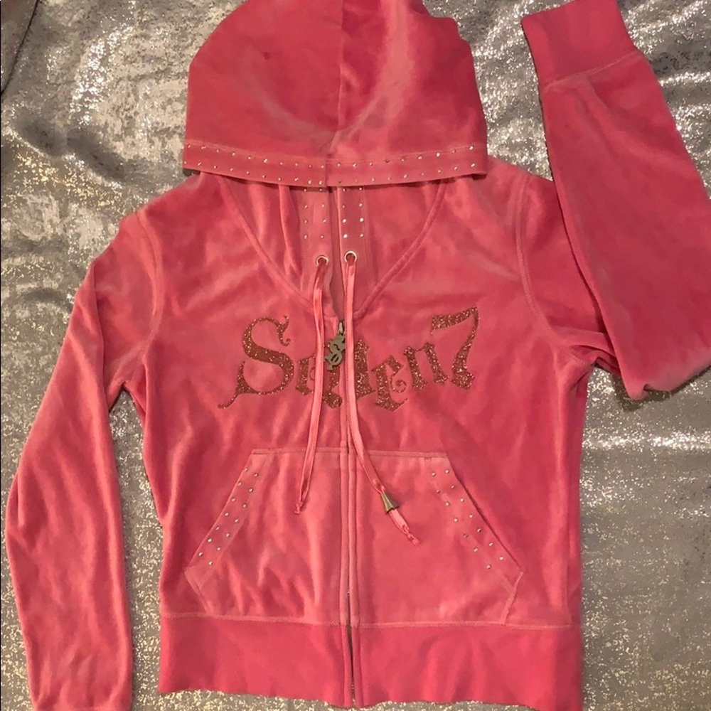 Pink girls hoodie